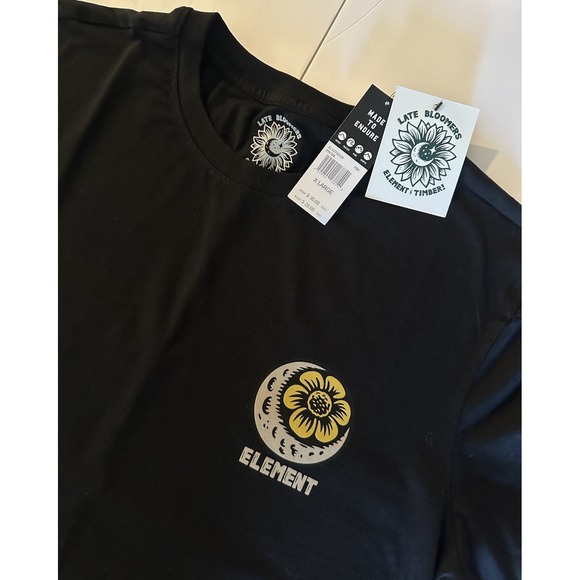 Element MAGLIETTA UOMO PROWL TEE X TIMBER FLINT BLACK Size XL - Picture 6 of 10